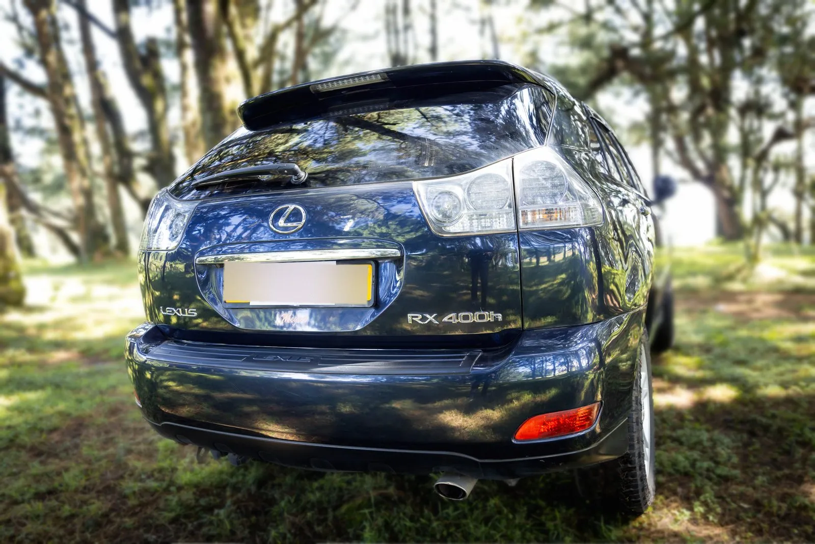 Lexus RX 400h Hybrid from the rear